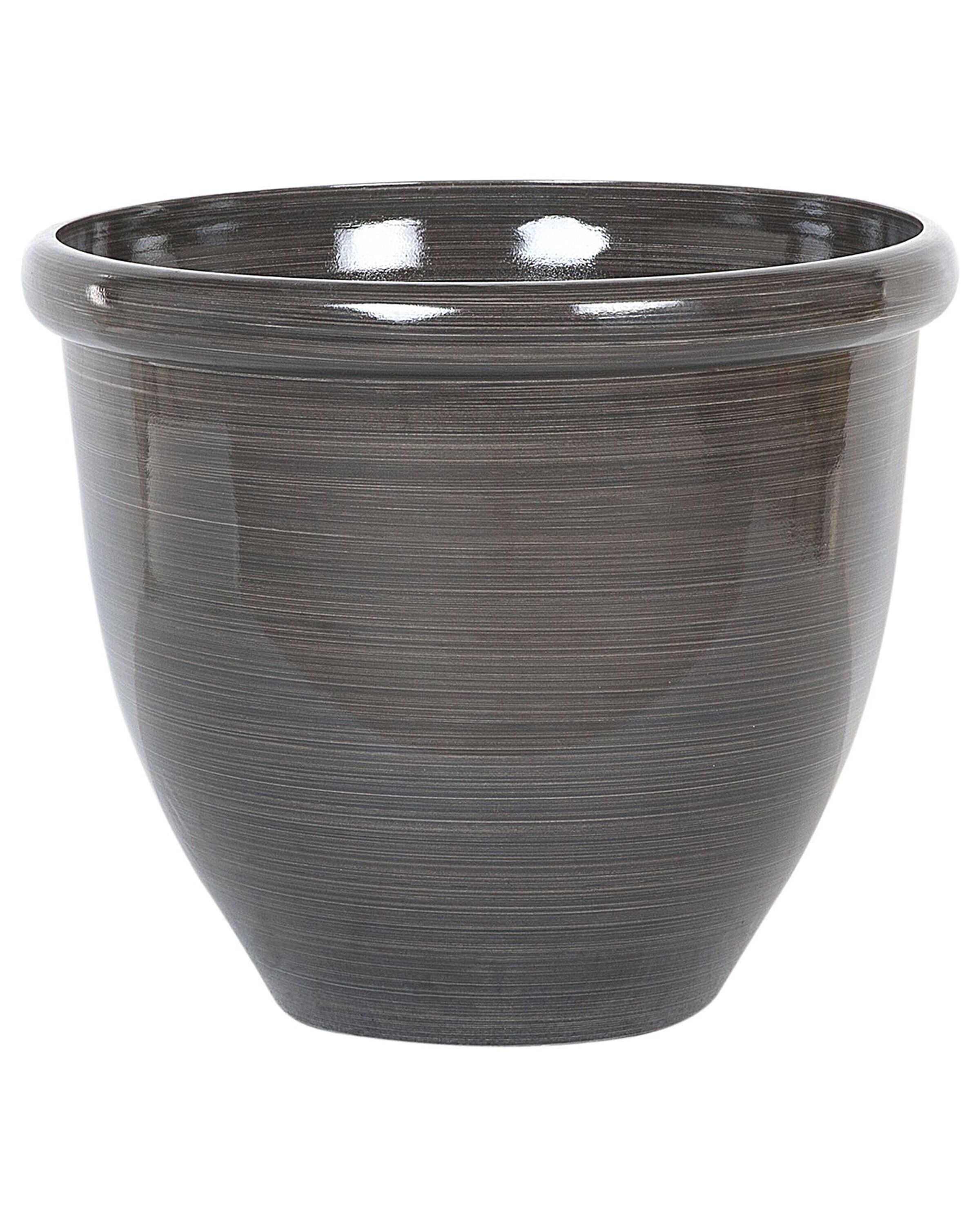 Maceta tesalia 44 cm marrón