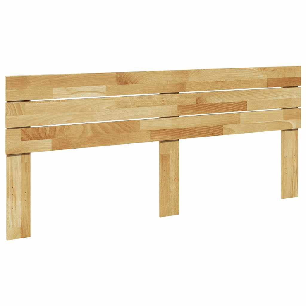 Cabecero 180 cm madera maciza roble