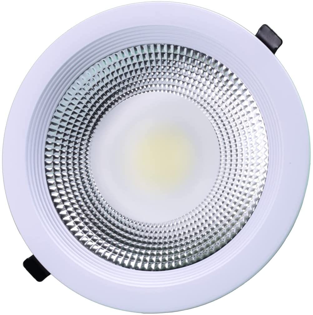 Downlight LED cob redondo empotrar, 15w 1500 lúmenes, luz fria 6000k