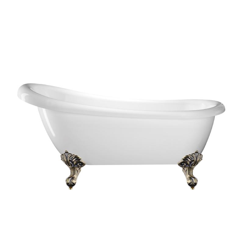 Bañera con patas richmond 171 cm patas águila bronce envejecido