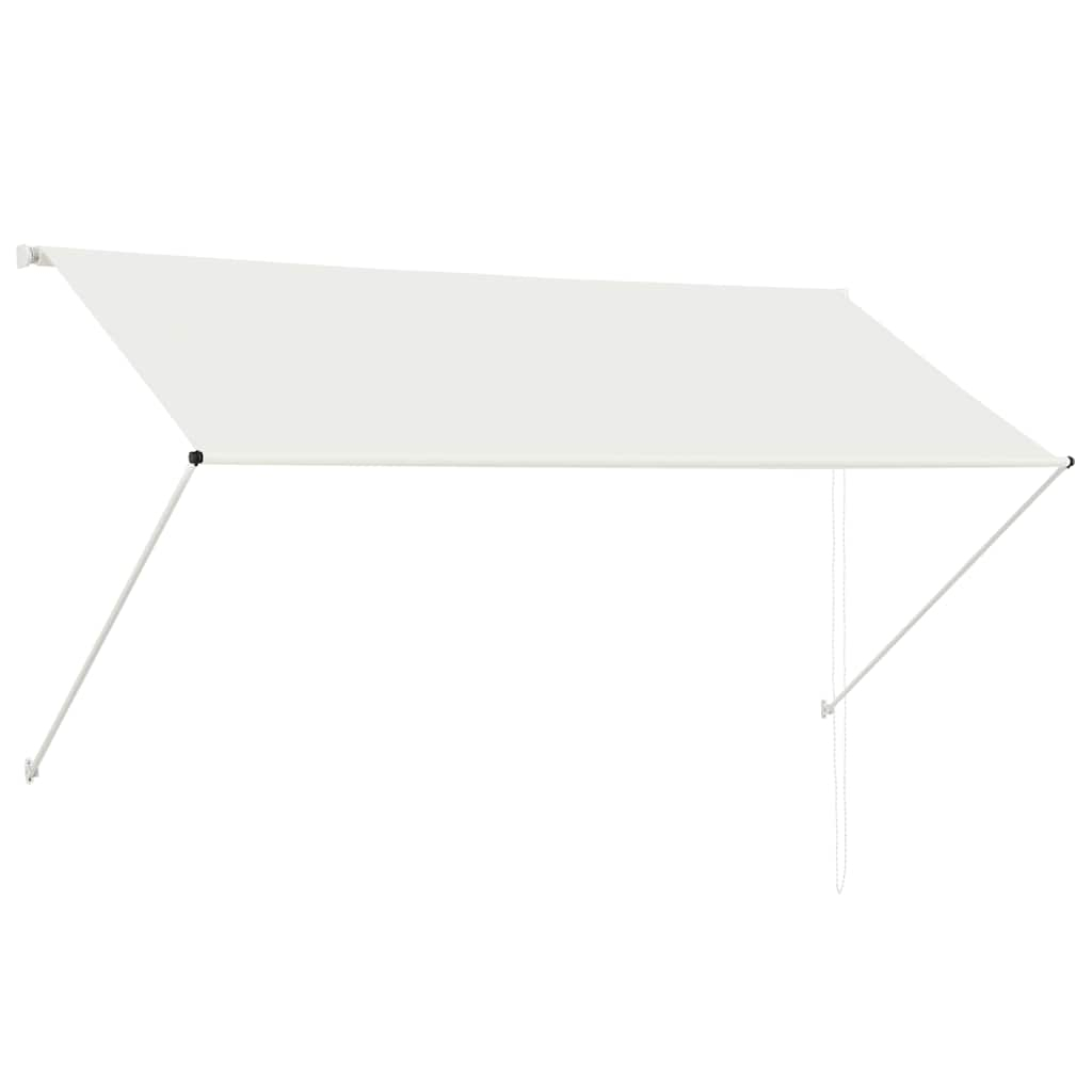 vidaXL toldo retráctil 250x150 cm crema