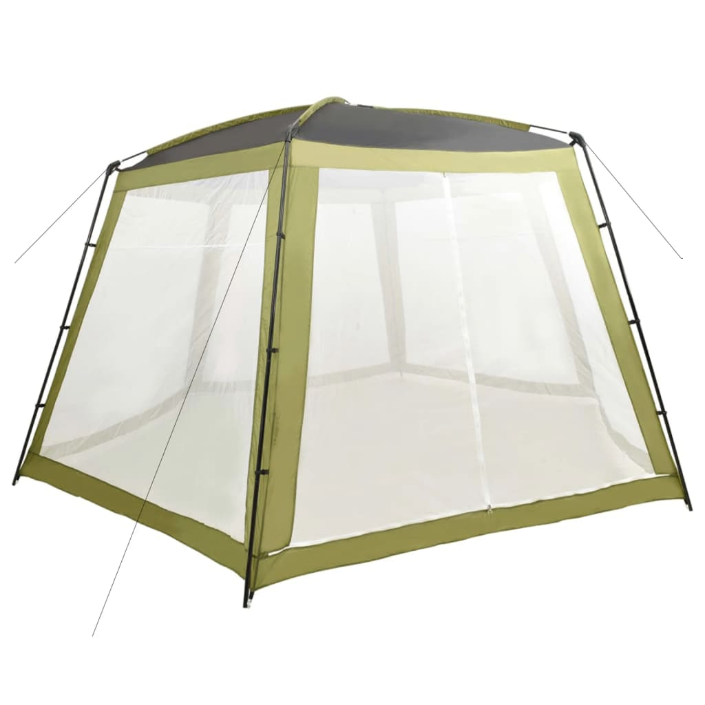 vidaXL carpa para piscina de tela verde 590x520x250 cm