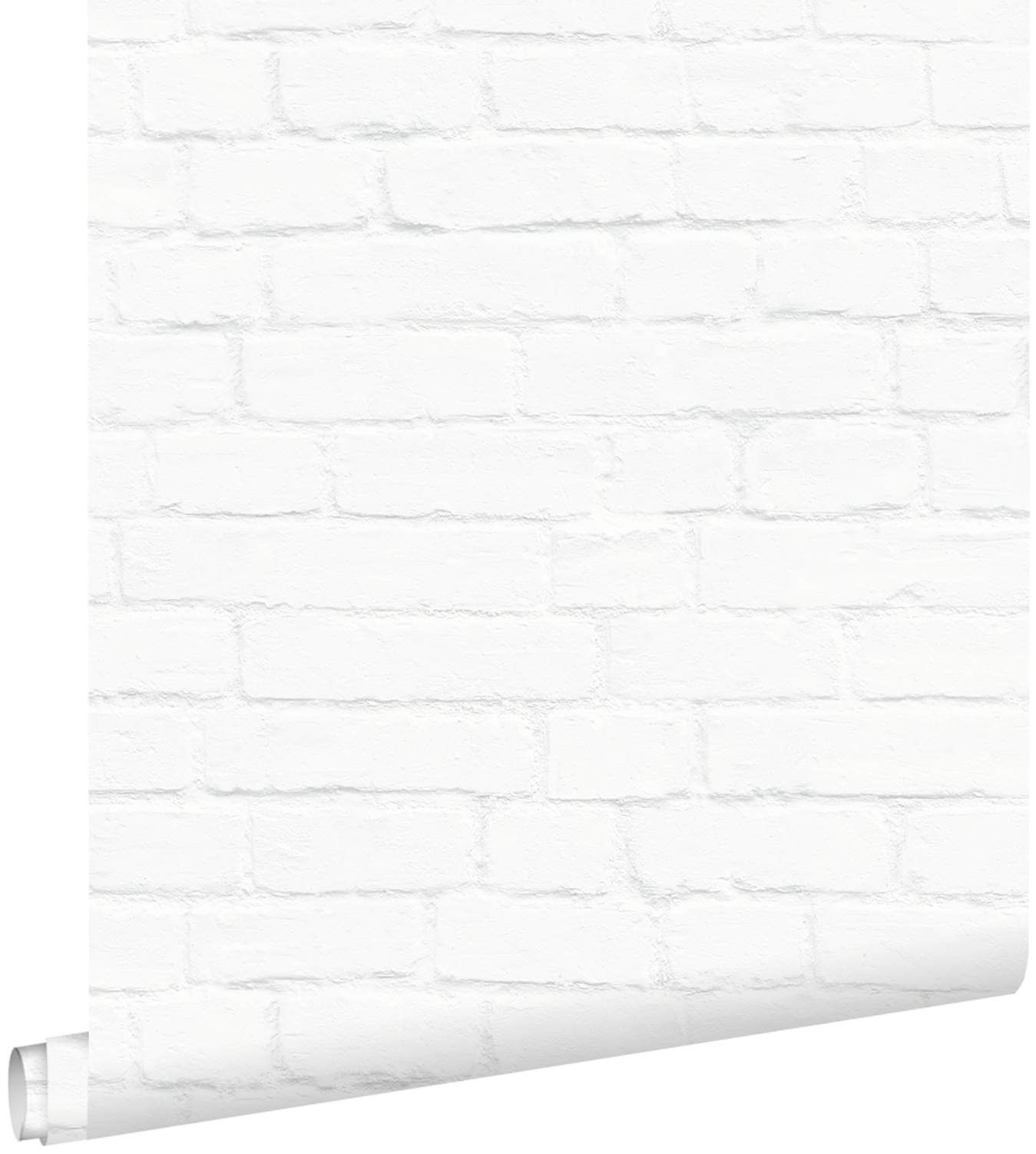 Estahome papel pintado pared de ladrillos blanco 53 cm x 10.05 m