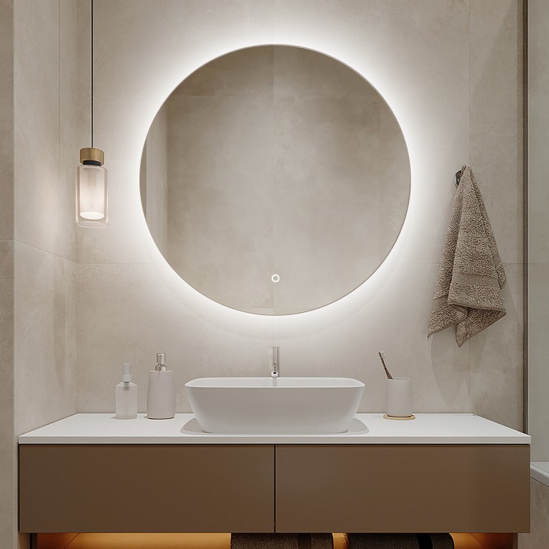Espejo baño venus 100 cm LED fría retroiluminado antivaho