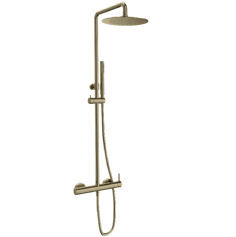 Columna ducha monomando loop cromado