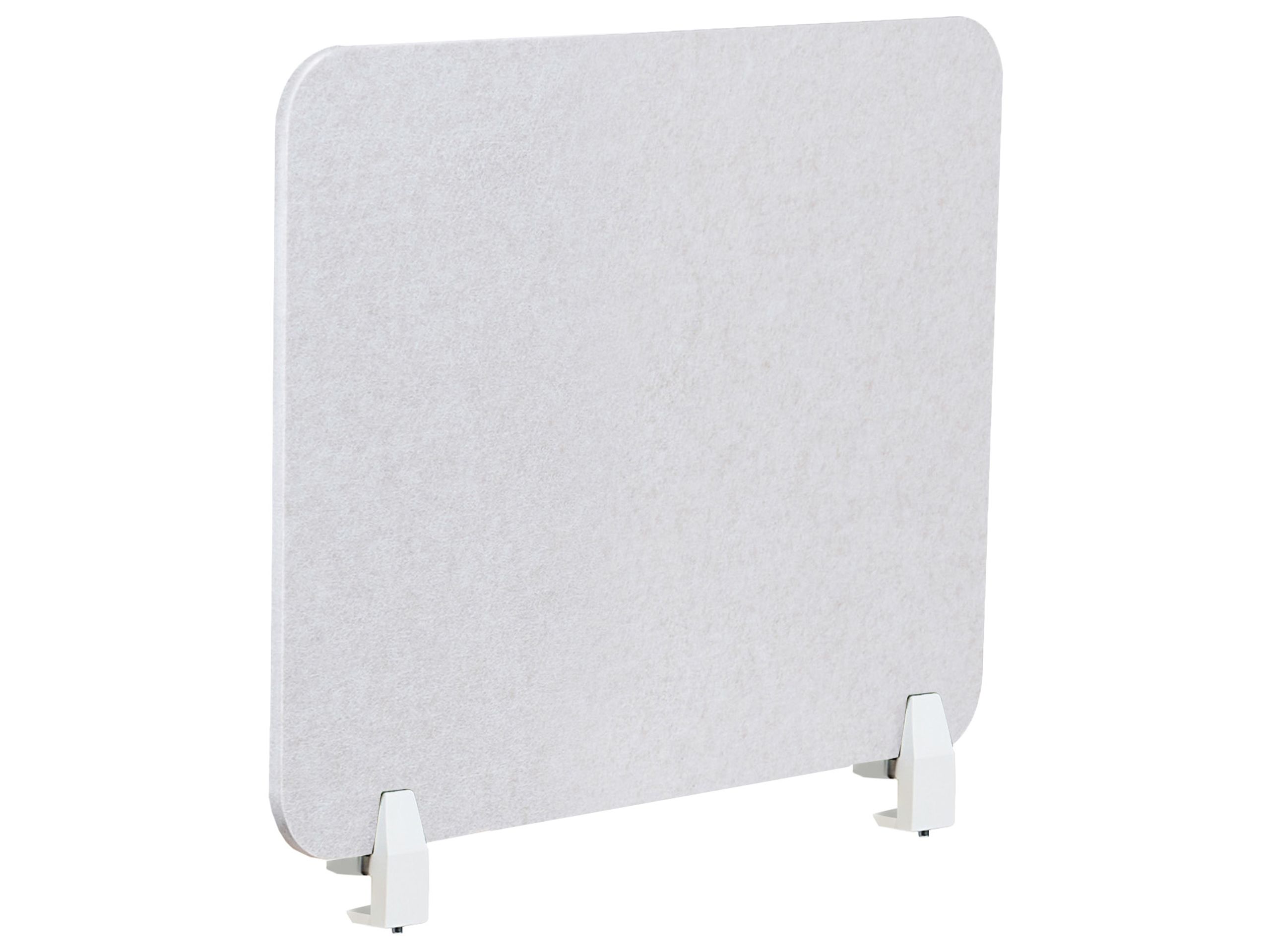 Divisor de escritorio split blanco crema