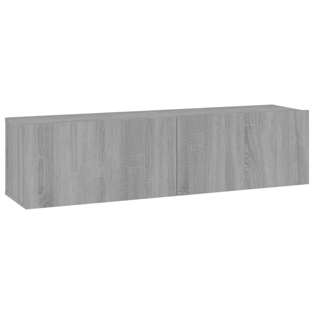 Mueble de pared para tv sonoma 120 x 30