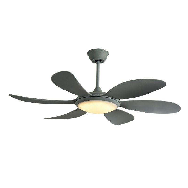 Cristalrecord ventilador de techo LED dc tanik gris 24w cct para