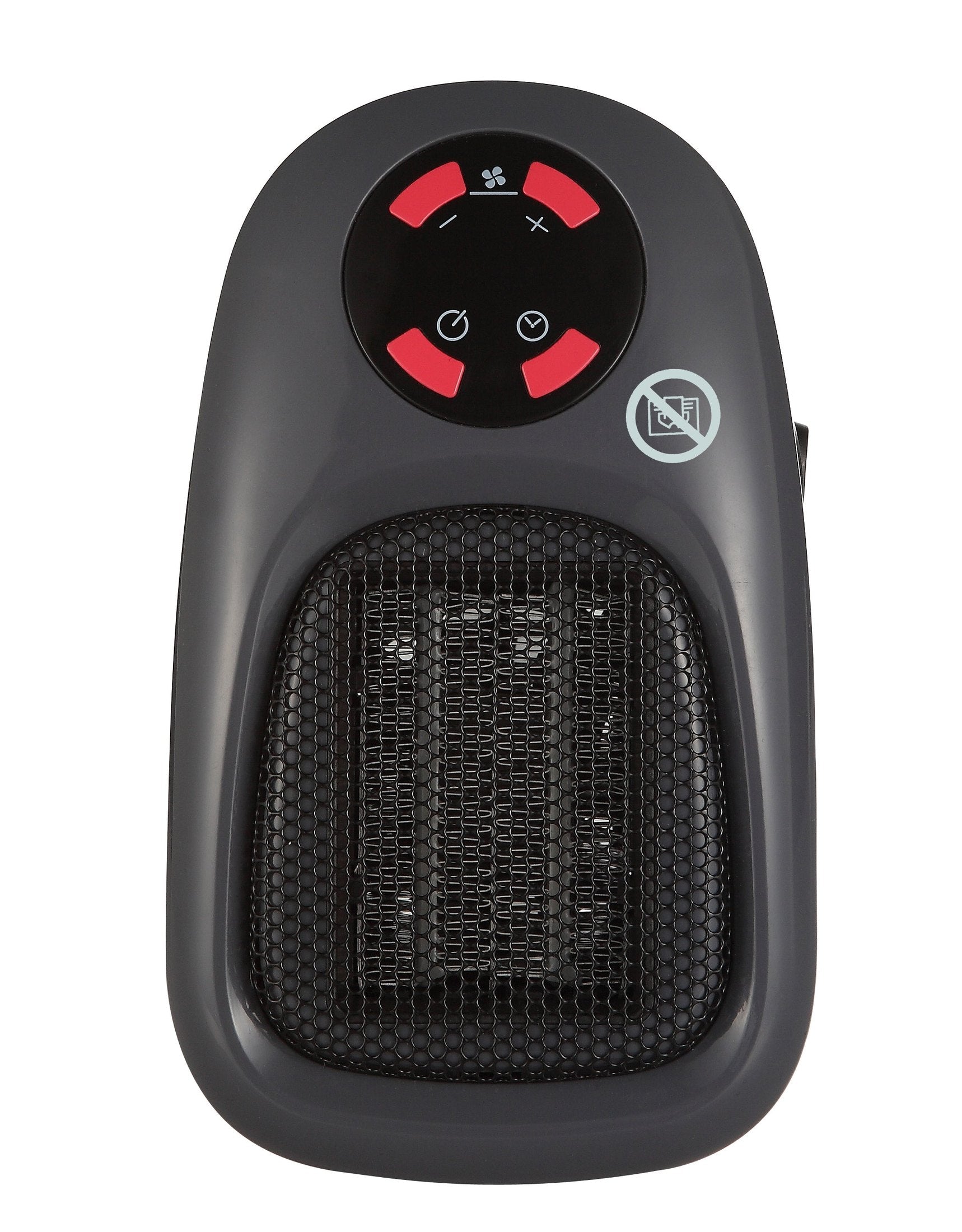 Radiador eléctrico enchufable BALDERIA SH500 - portátil, 500 w - negro