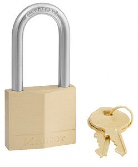 Candado con llave de latón master lock, l.40 mm