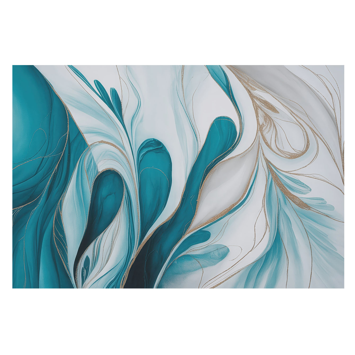 Papel pintado para paredes 312x219 patrones fluidos tulup
