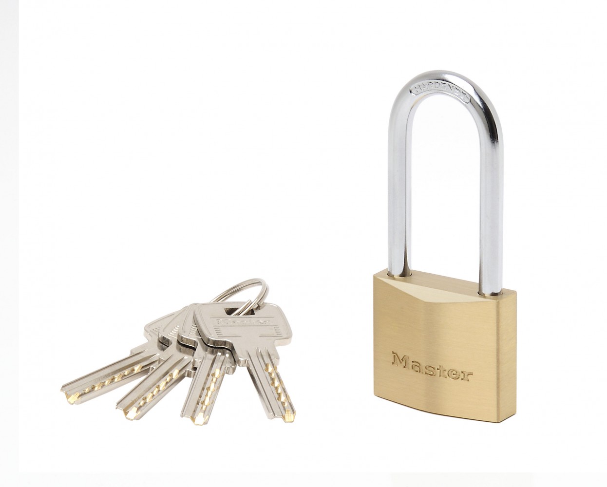 Candado con llave de latón masterlock, l.40 mm