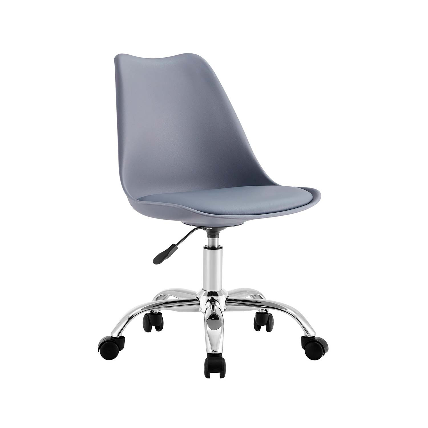 Silla de escritorio con ruedas eyre 97x47x58cm Thinia Home