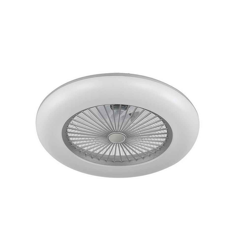 Ventilador de techo peri plata cct regulable 55cm