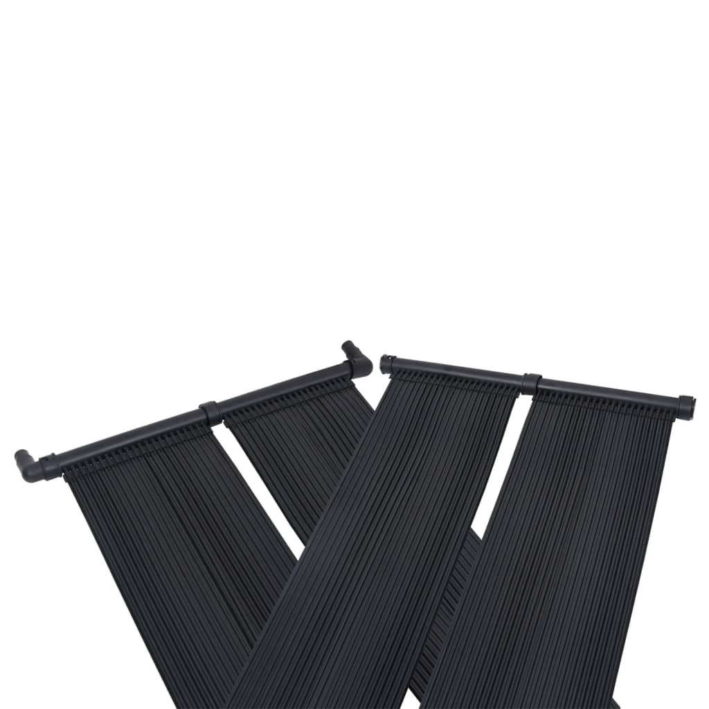 vidaXL panel calentador solar para piscinas 2 unidades 80x310 cm
