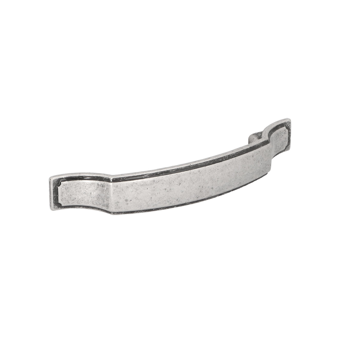 Tirador para mueble en zamac 683 dist entre ejes 96mm plata lote de 25