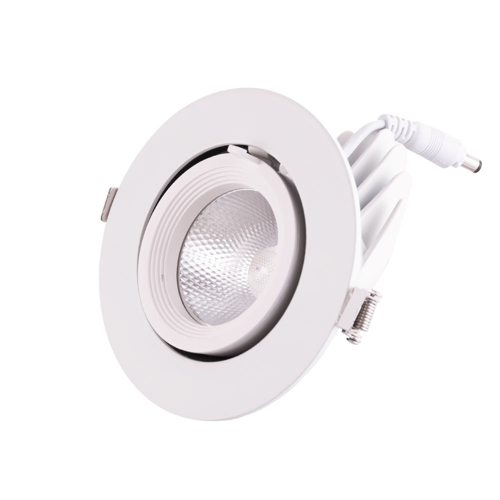 Foco downlight LED 15w 2550lm 2700ºk circular orientable 40.000h [ho-cob-c
