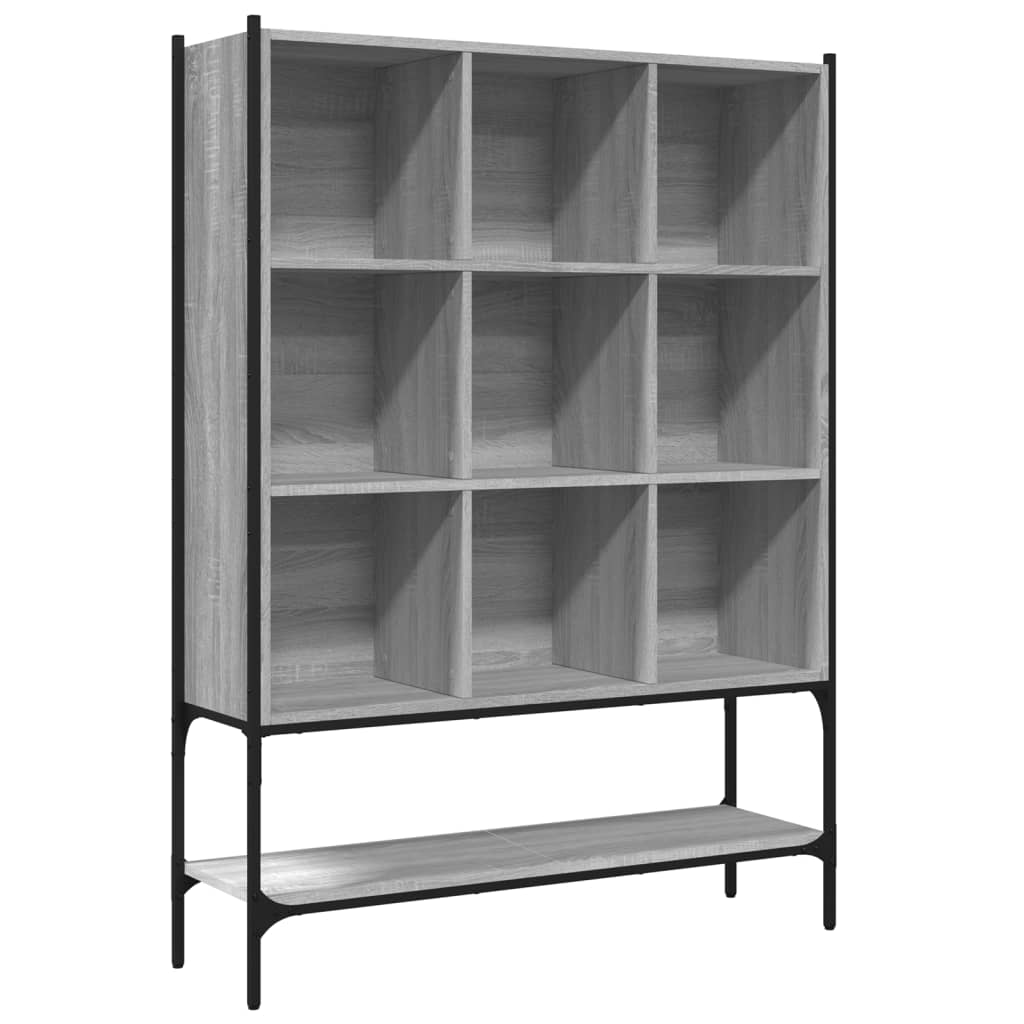 vidaXL estantería madera de ingeniería gris sonoma 102x30x141,5 cm
