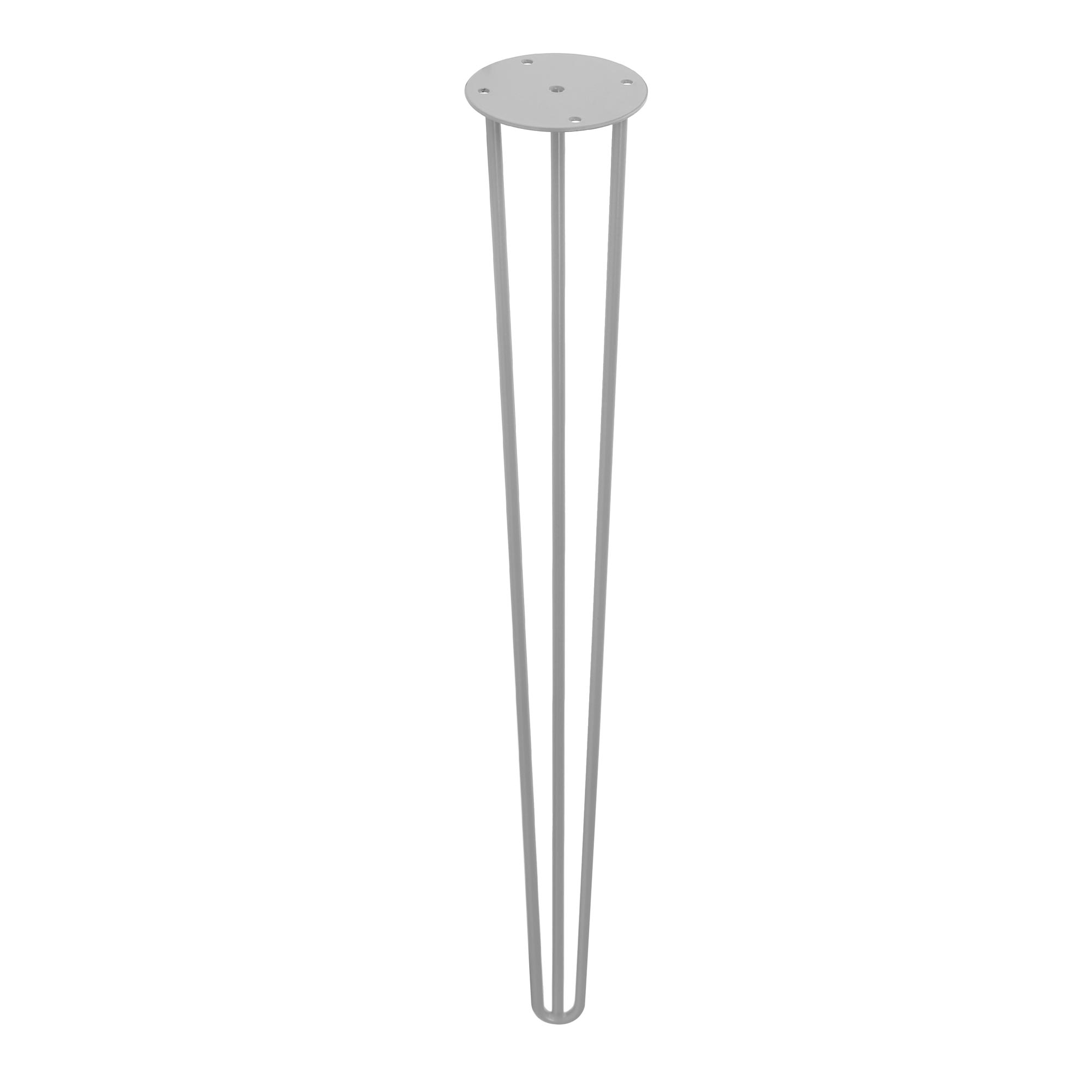 Pata de mesa rei 951 | 100x100x710 mm | aluminio | acero