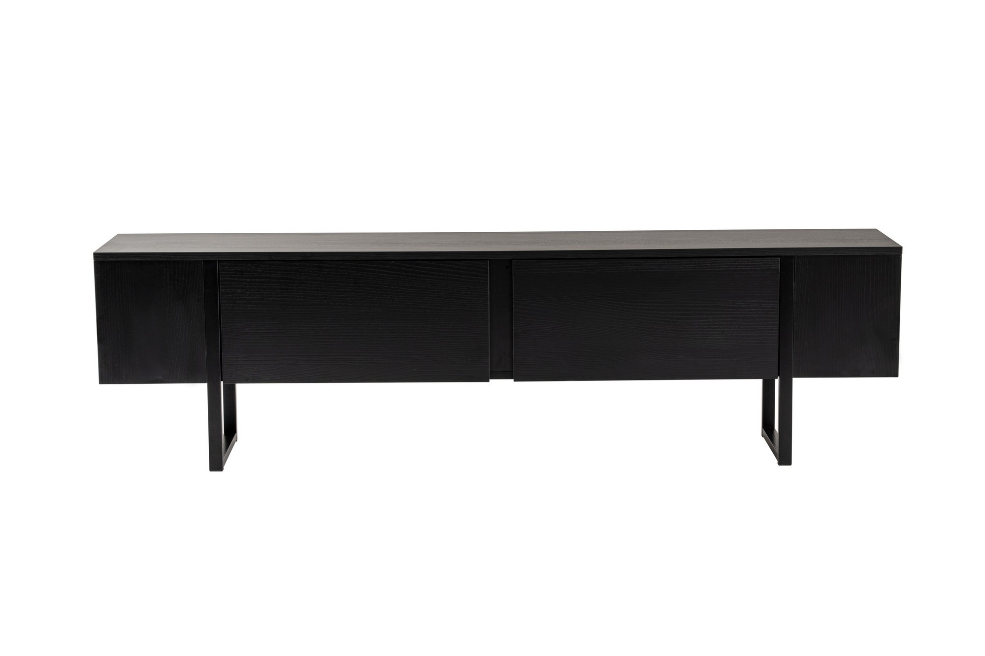 Mueble para la tele de madera <<serenity>> - 180 x 29 x 50 cm - negro