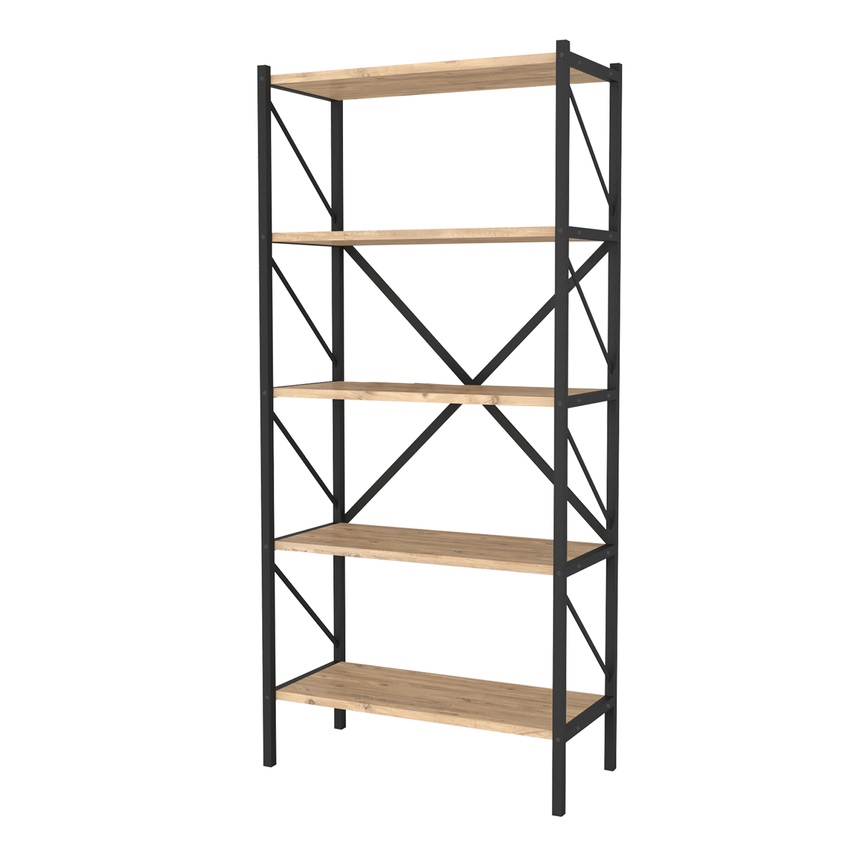 Estanteria de metal 5 niveles 160x66x34 safir