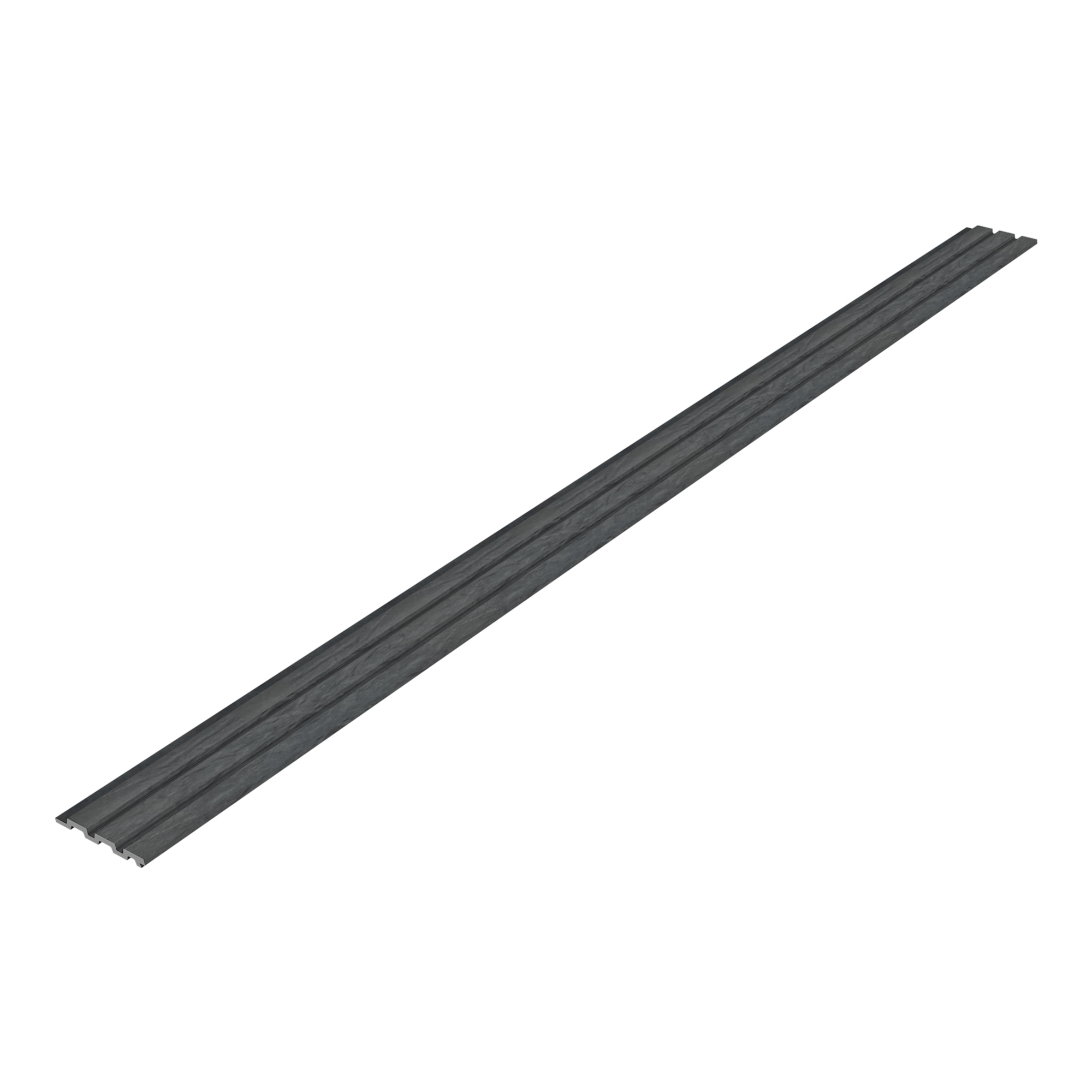 Set de 16x paneles de pared 3d brunssum 195x12,2 cm - efecto mármol gris