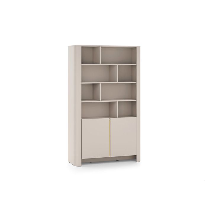 Biblioteca - cachemira - 103 x 39 x 160 cm - madera - estilo contemporáneo