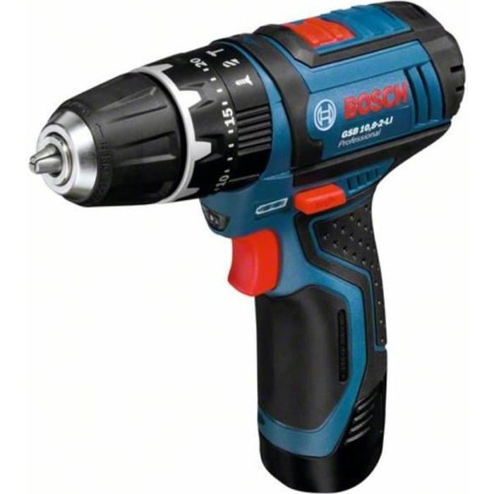 Taladro atornillador de impacto Bosch - gsb 12v-15 sin cargador ni batería