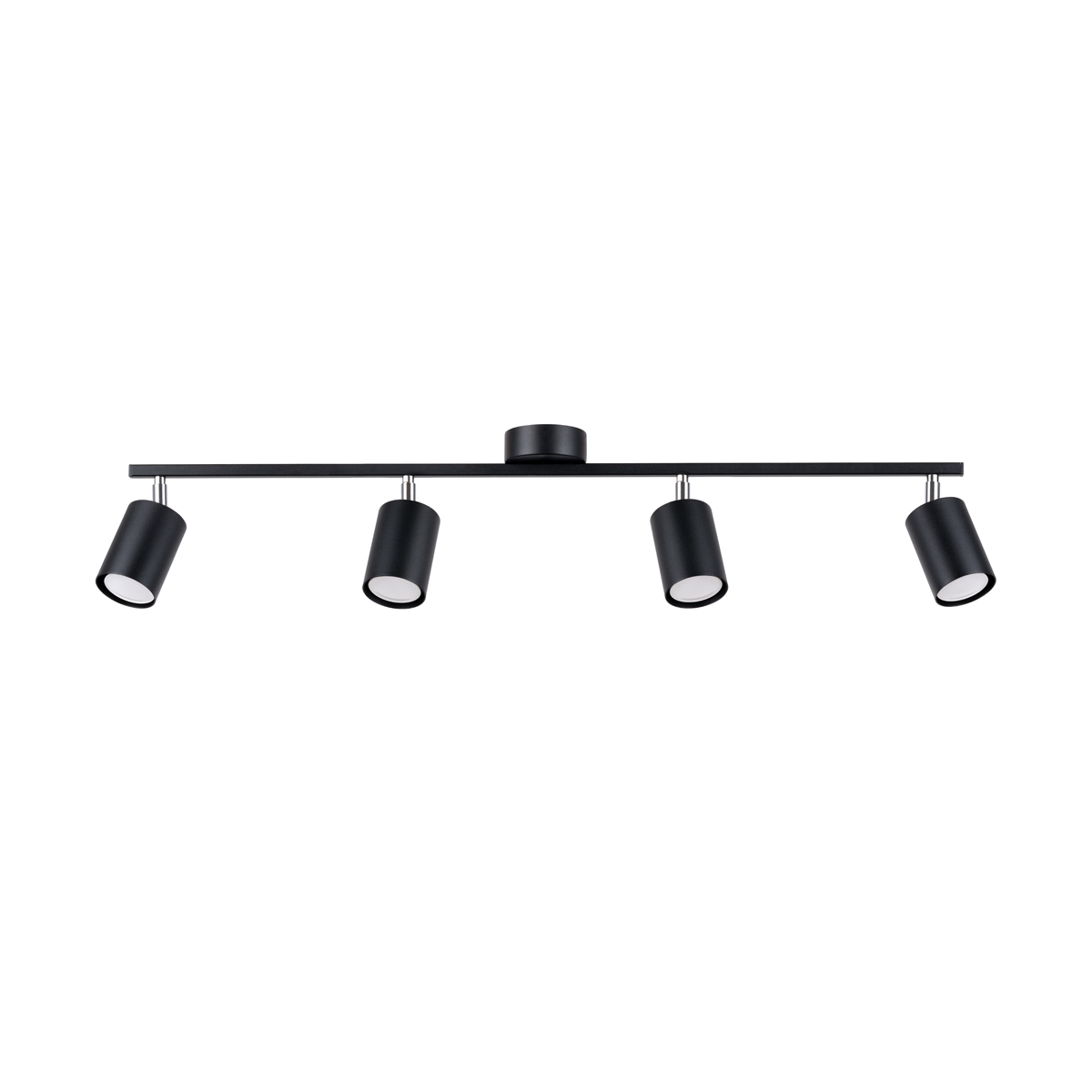 Lámpara de techo lemmi 4 negro acero 100x20x24cm