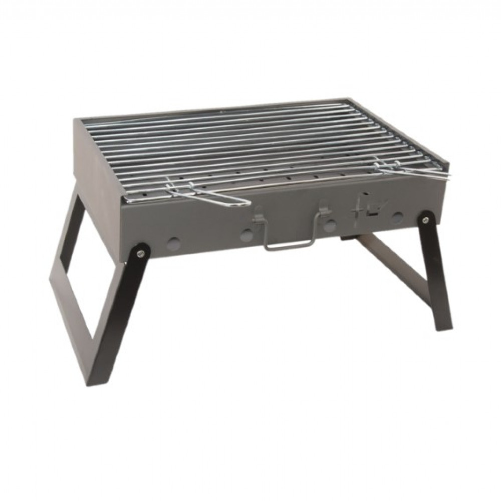 Flores cortes - 33736 - barbacoa maleta plegable para carbón y leña