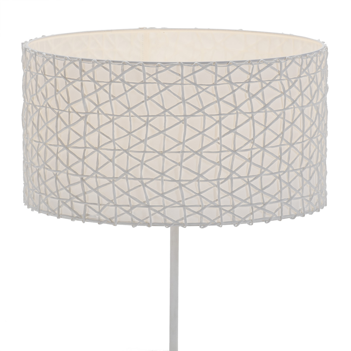 Pantalla tubo 45x45x24 sintetico, papel blanco