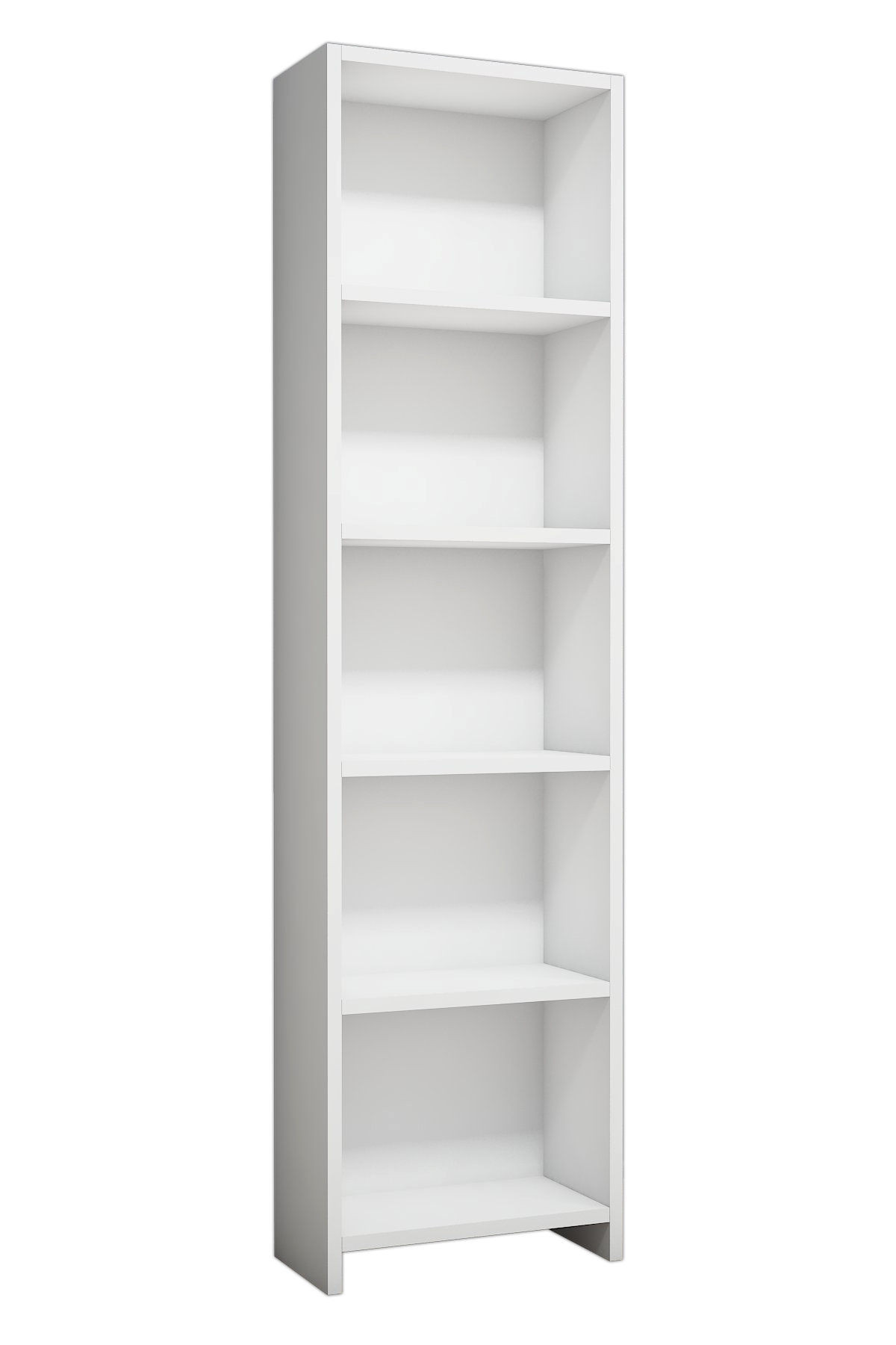 Estantería de madera <<barkin>> - 40 x 19 x 150 cm - blanca