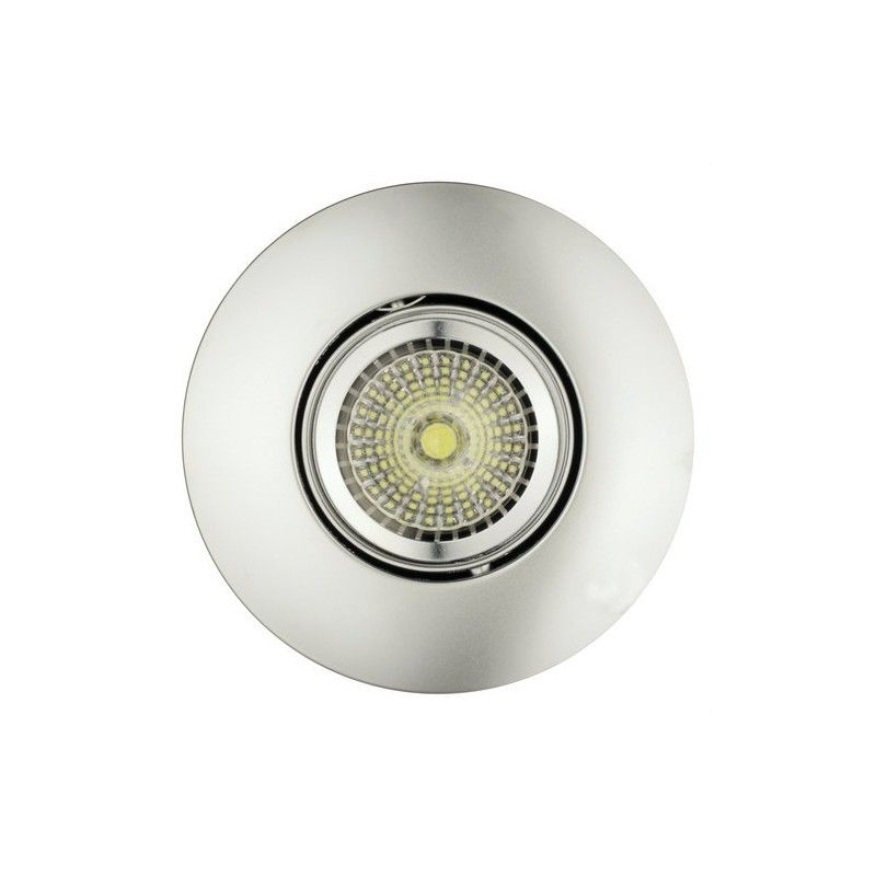 Aro empotrable modelo 639 cromo mate jiso 639d-16