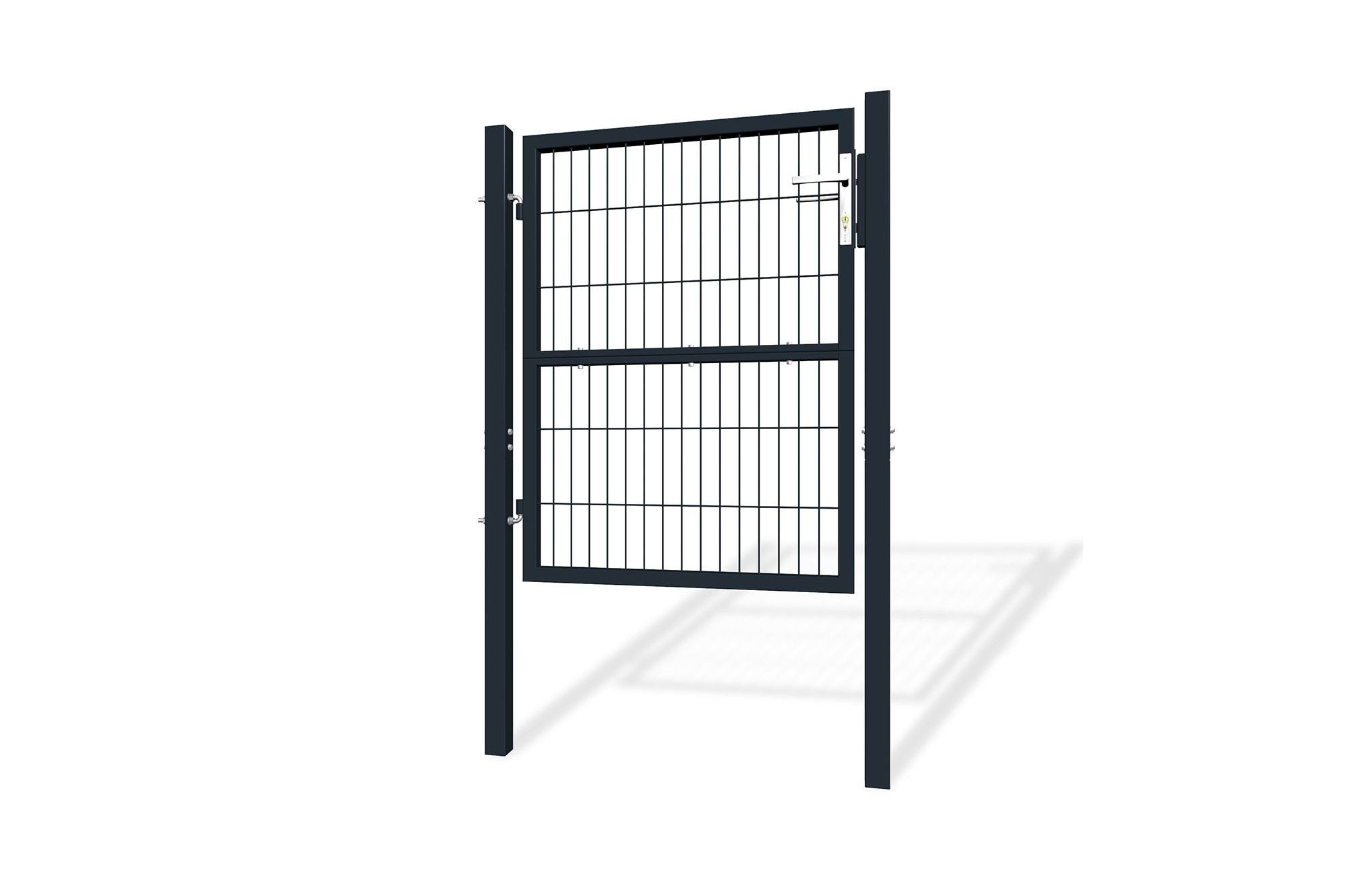 Puerta de malla 1m gris razo al.120cm