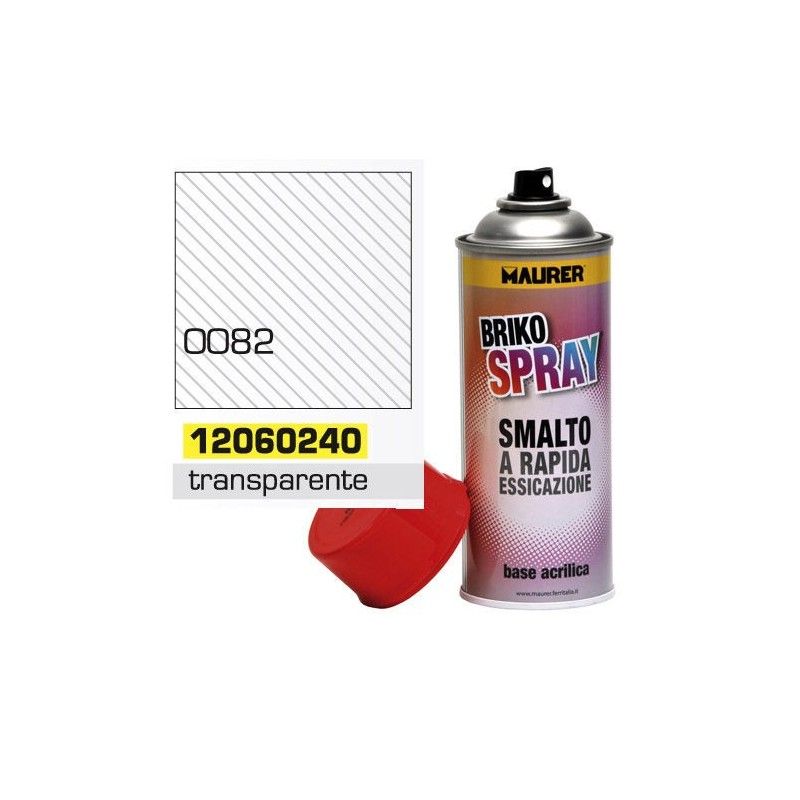 Spray pintura transparente brillo 400 ml.