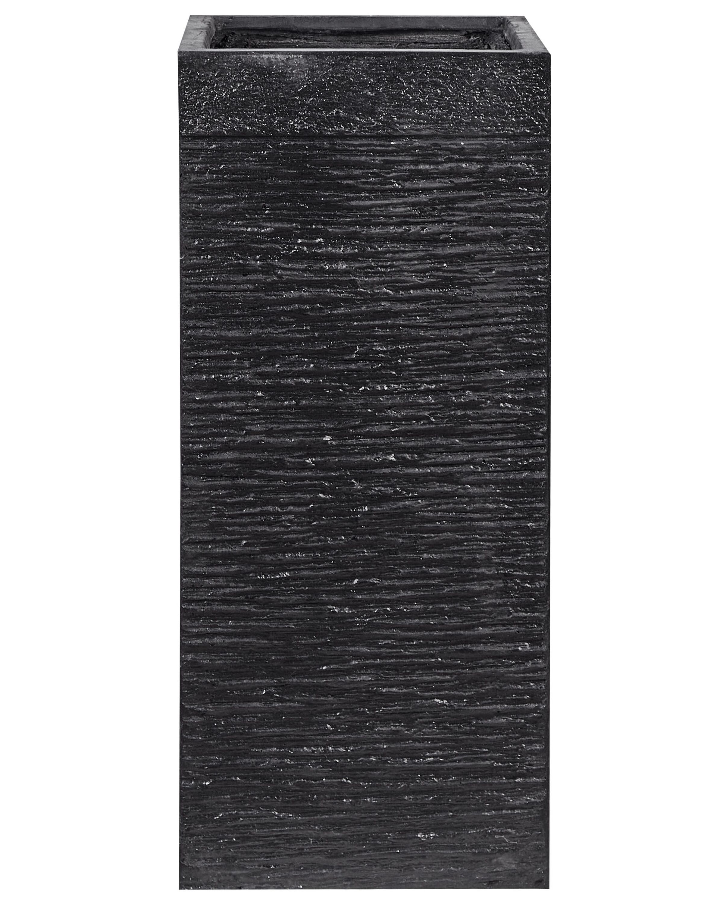 Maceta dion 26 cm negro