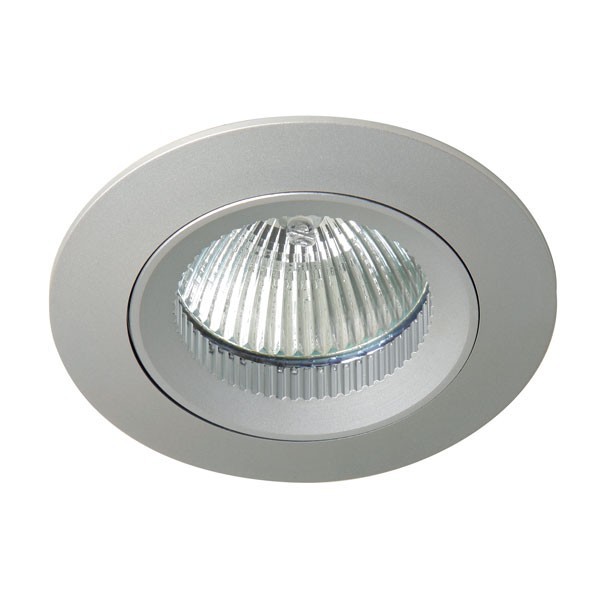 Foco empotrable fijo basic aluminio wonderlamp 1xgu10 ø78mm