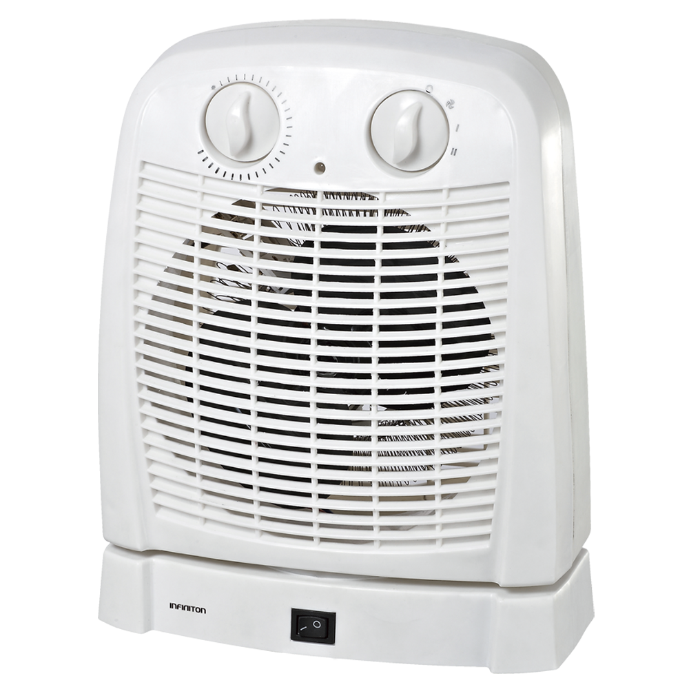 Calefactor-ventilador vertical infiniton hbr-w350,2000w,2 niv,oscilante