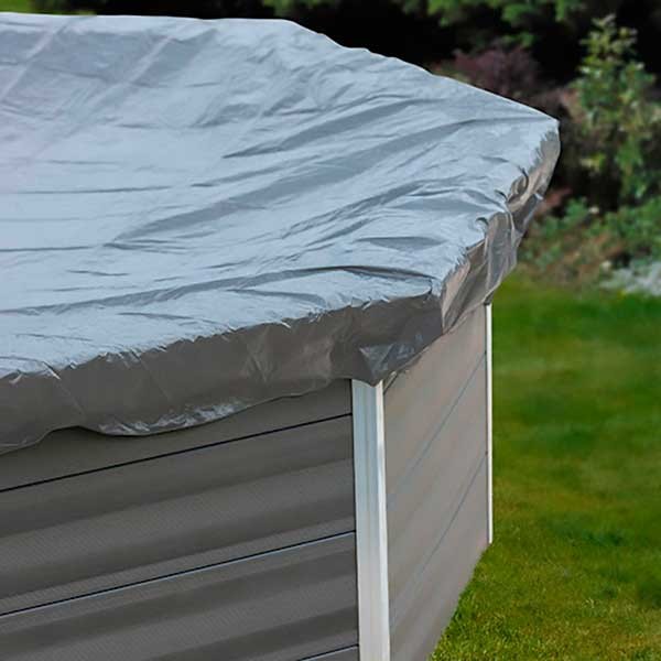 Cobertura de inverno de 580g/m2 para piscinas de composite