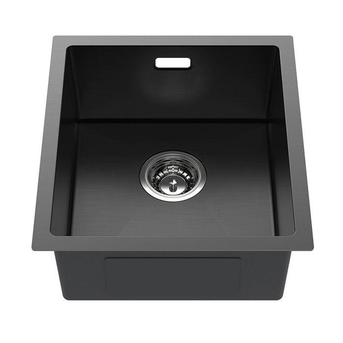 Fregadero de cocina - cecipa max - 40x44cm - inox - gris oscuro - bajo enci
