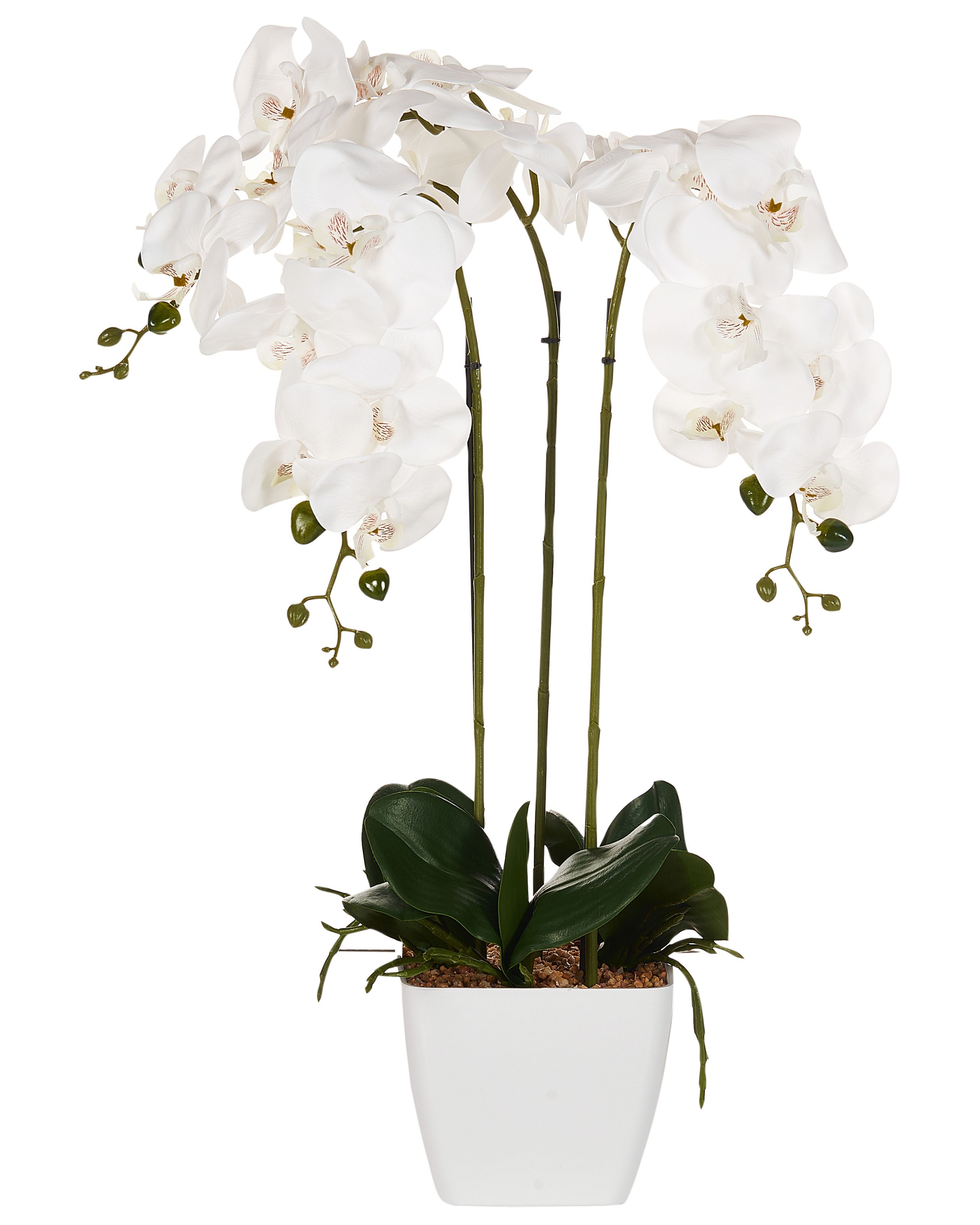 Planta artificial orchid 59 cm blanco