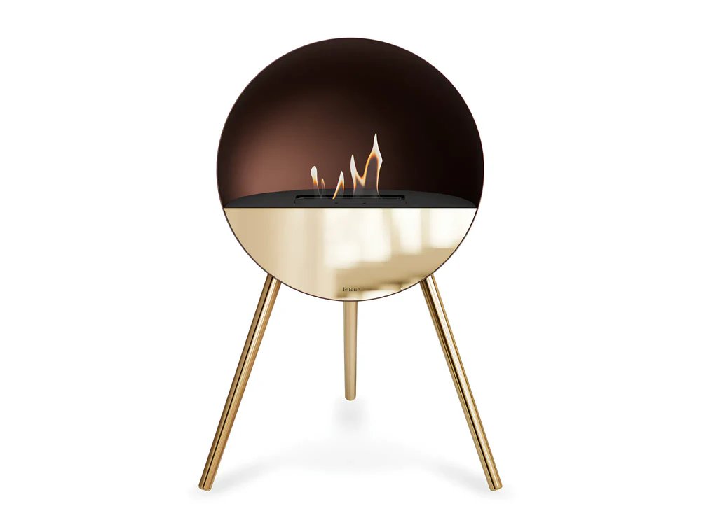 Chimenea de bioetanol ojo mocca 3