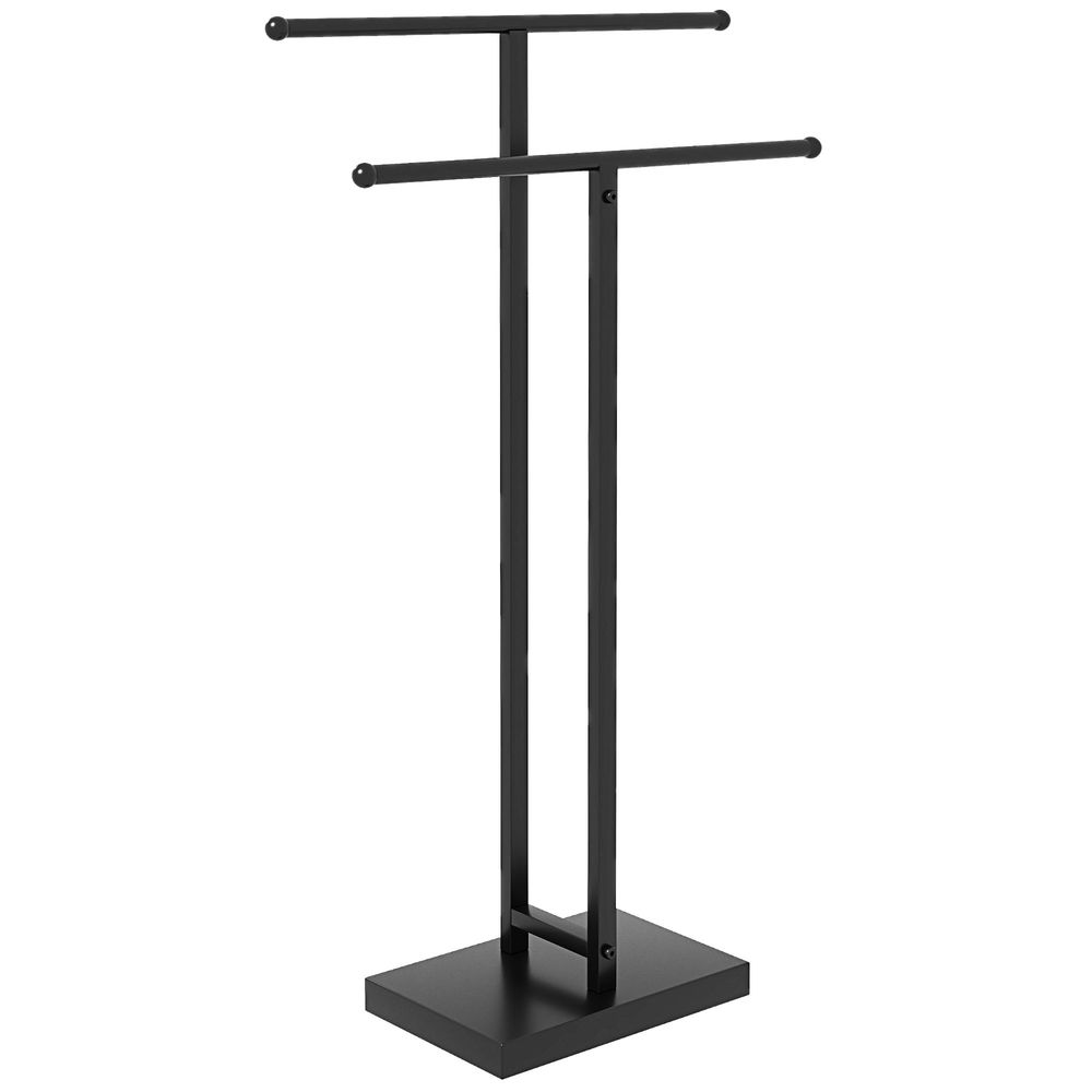 Toallero de pie 50x18.5x85 cm metal Homcom, hogar - baño