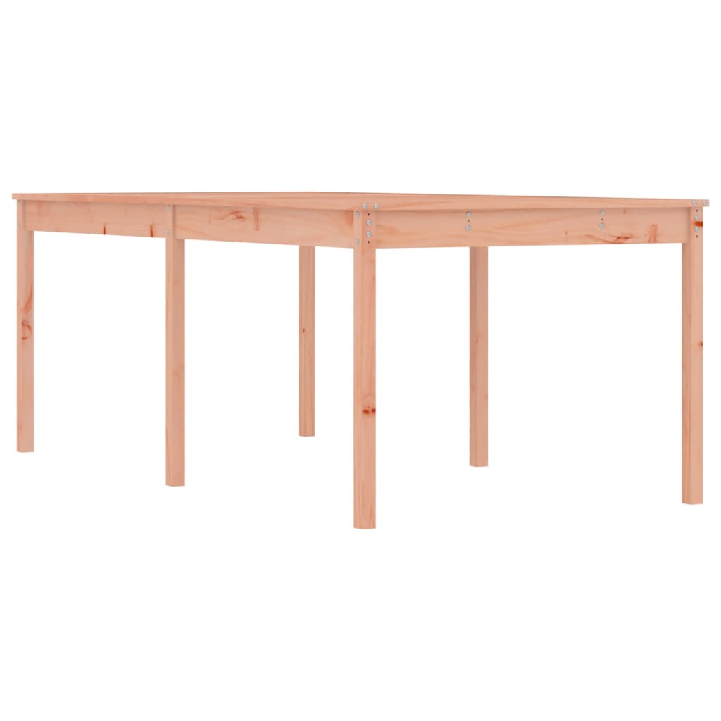 vidaXL mesa de jardín madera maciza de abeto douglas 203,5x100x76 cm