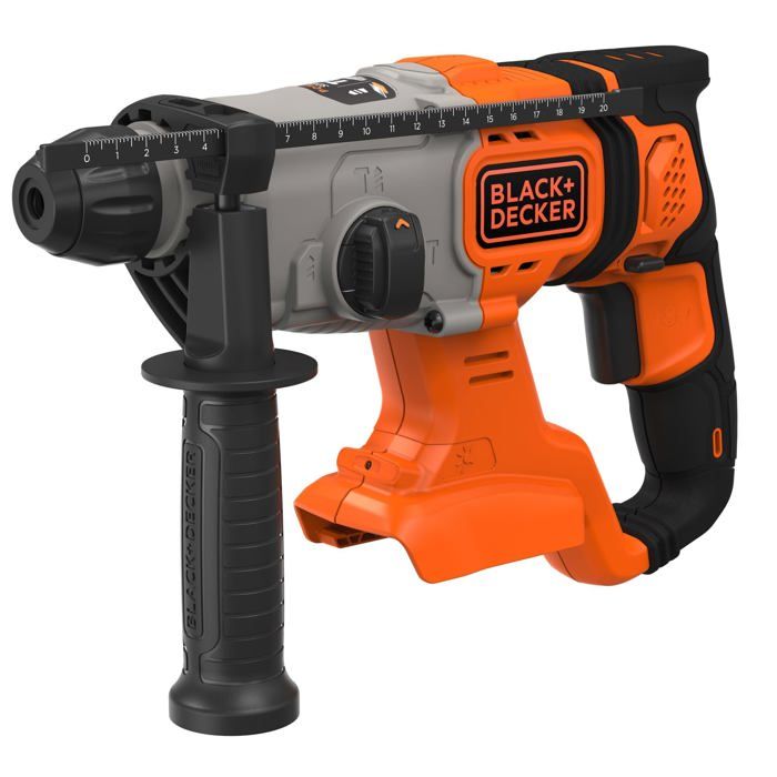 Perforadora de percusión sds - black and decker - bcd900b - 18 v - 1,2 j -