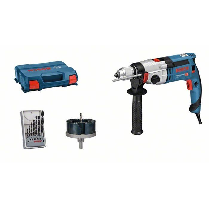 Bosch professional gsb 24-2 2 velocidades - taladro percutor 1100 w