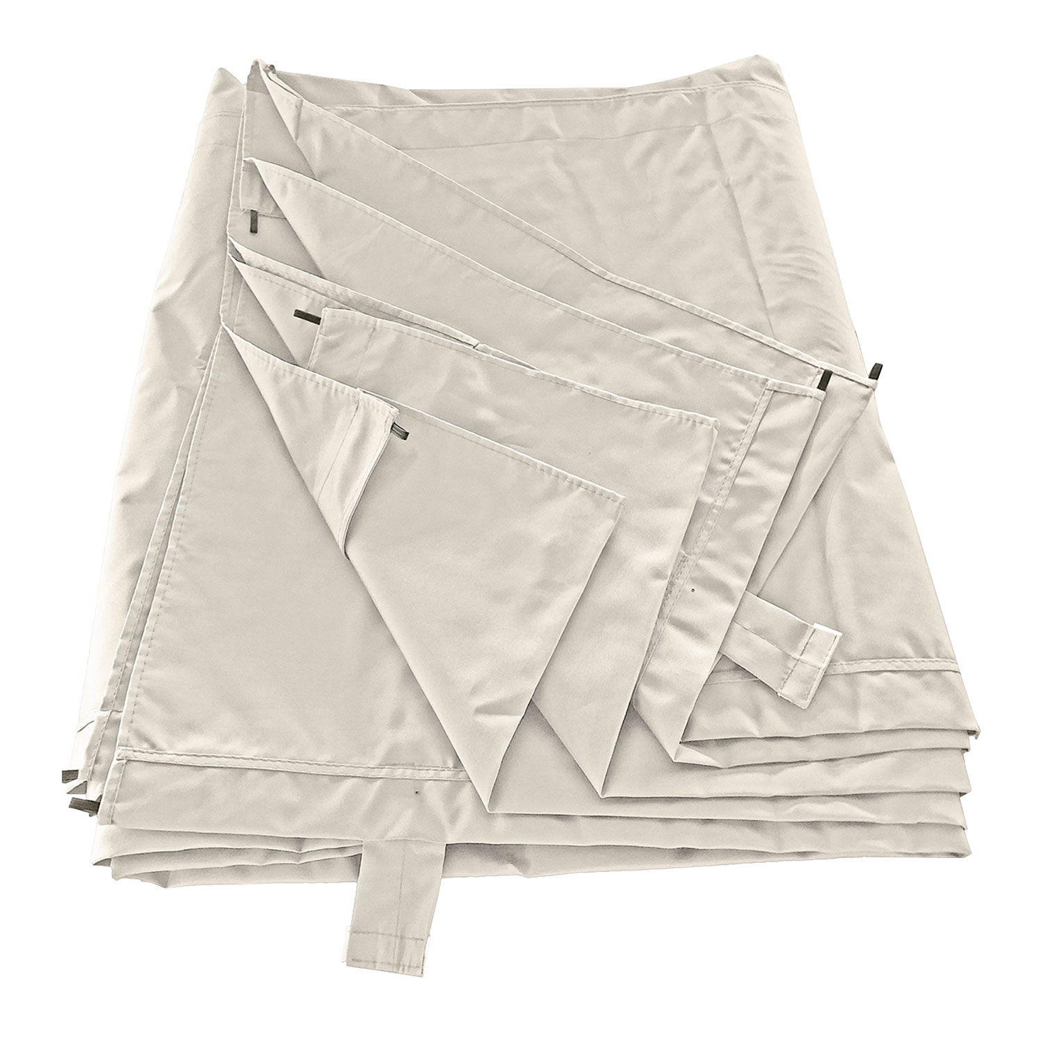 Lona beige de 2,85 x 3,51m para pérgola de estructura 3 × 4m fréjus