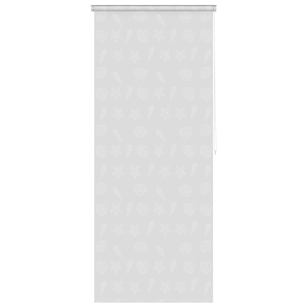 vidaXL persiana enrollable de ducha estrella de mar 100x240 cm