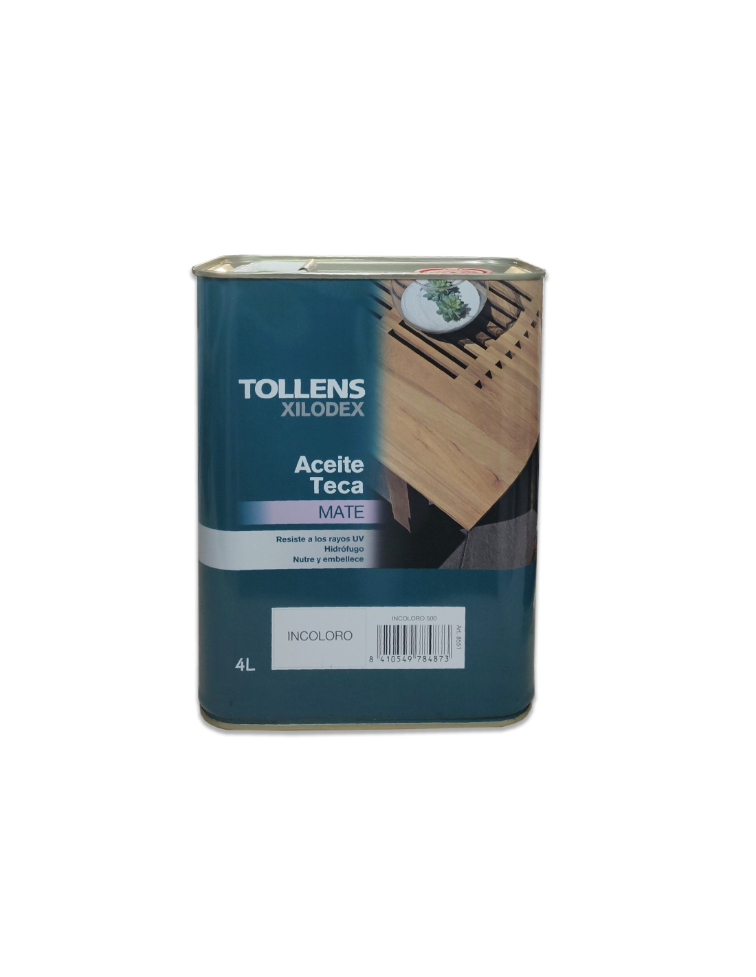 Aceite teca incoloro 4 lt