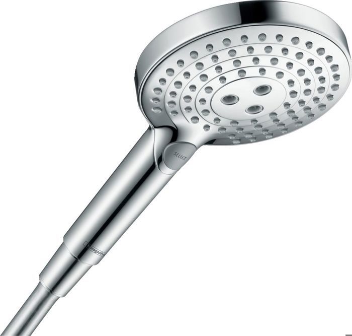 Hansgrohe raindance select s 120 ducha de mano powderrain de 3 chorros, cro